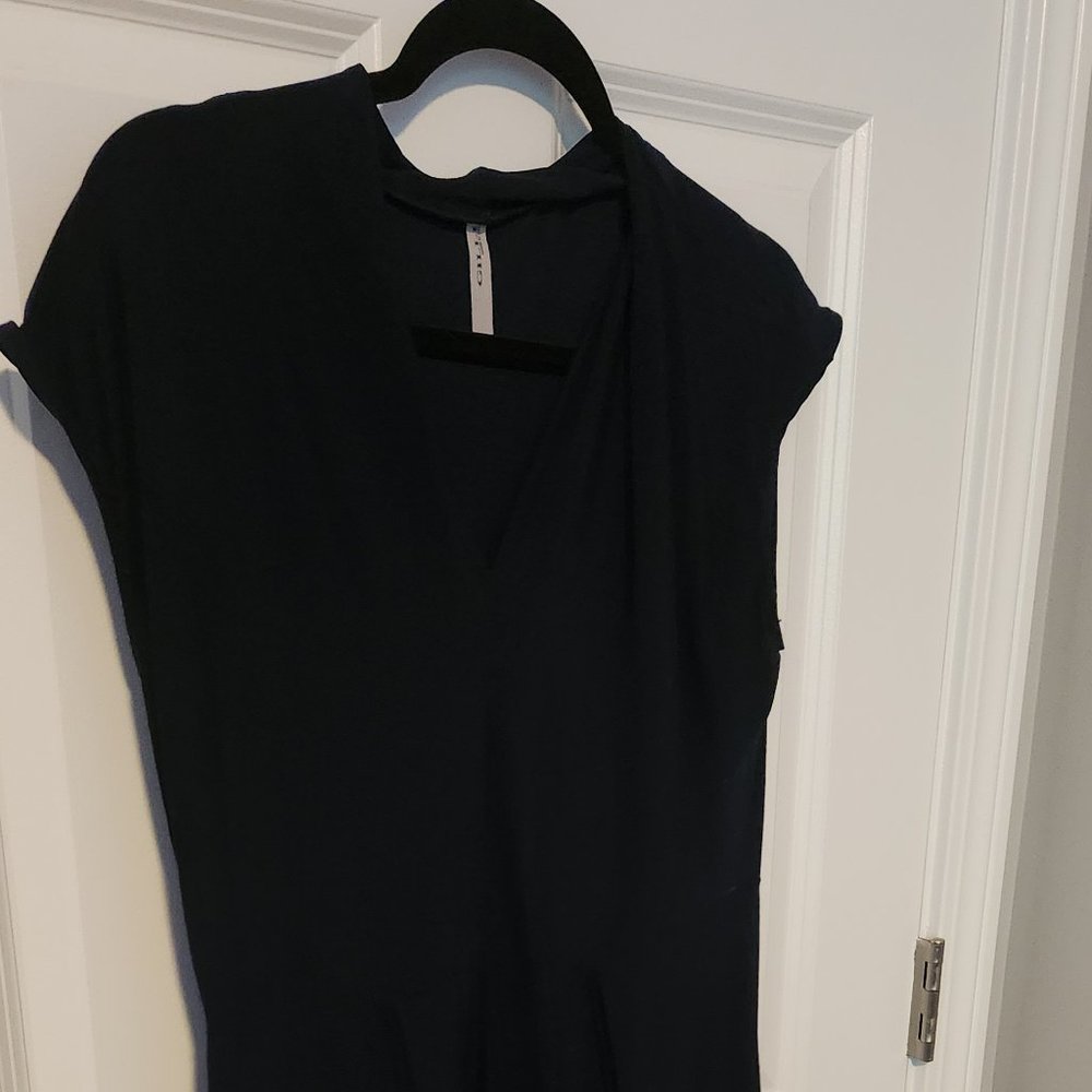 Navy Blue Shift Dress